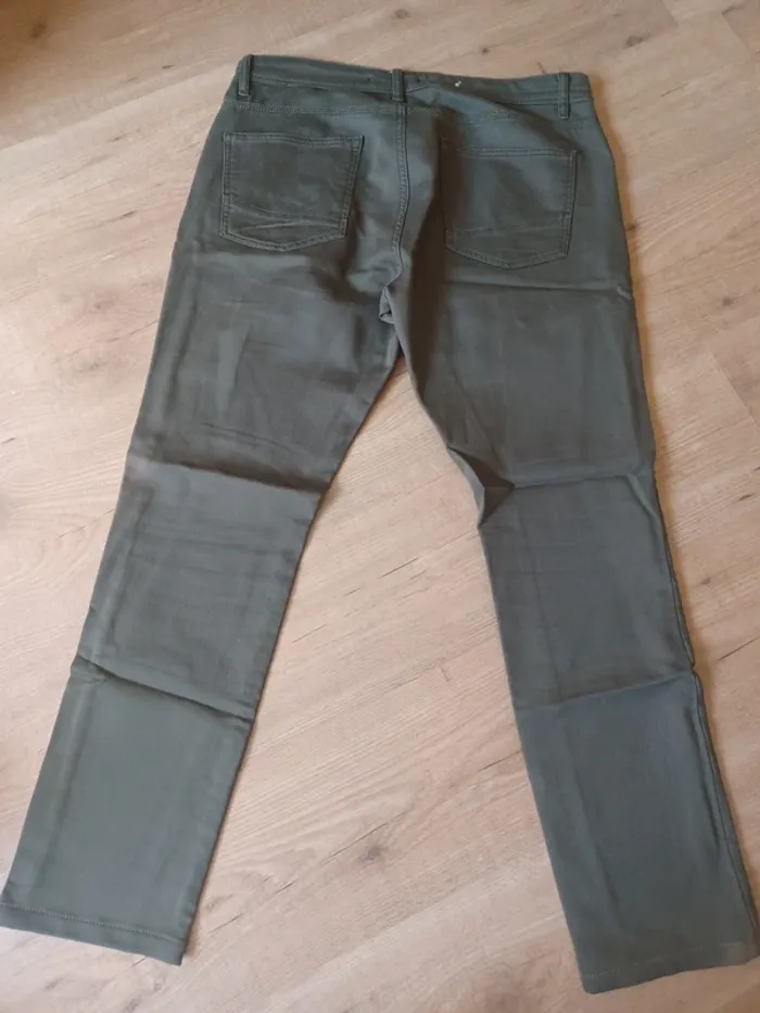Pantalon en toile mi saison - photo numéro 3