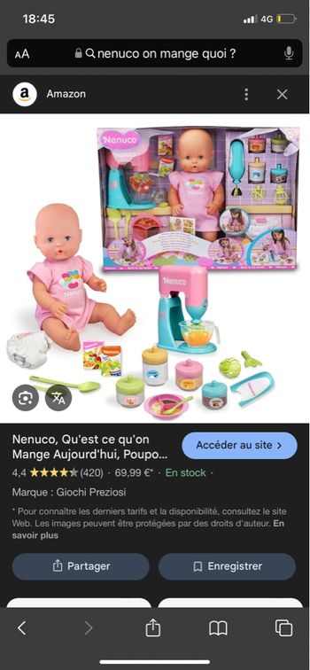 Nenuco Qu’est ce qu’on mange aujourd’hui