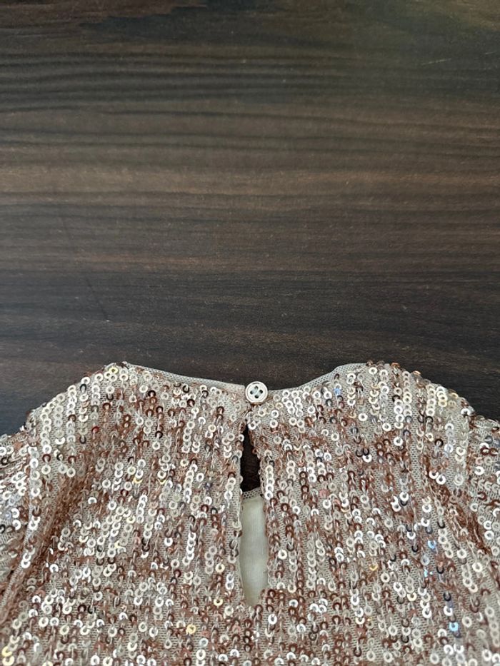 Robe manches longues à sequins - photo numéro 6