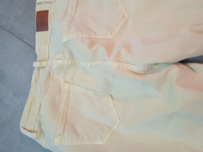 pantalon skinny neuf jaune pale vs miss - photo numéro 10