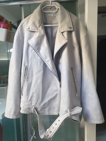 Veste cuire