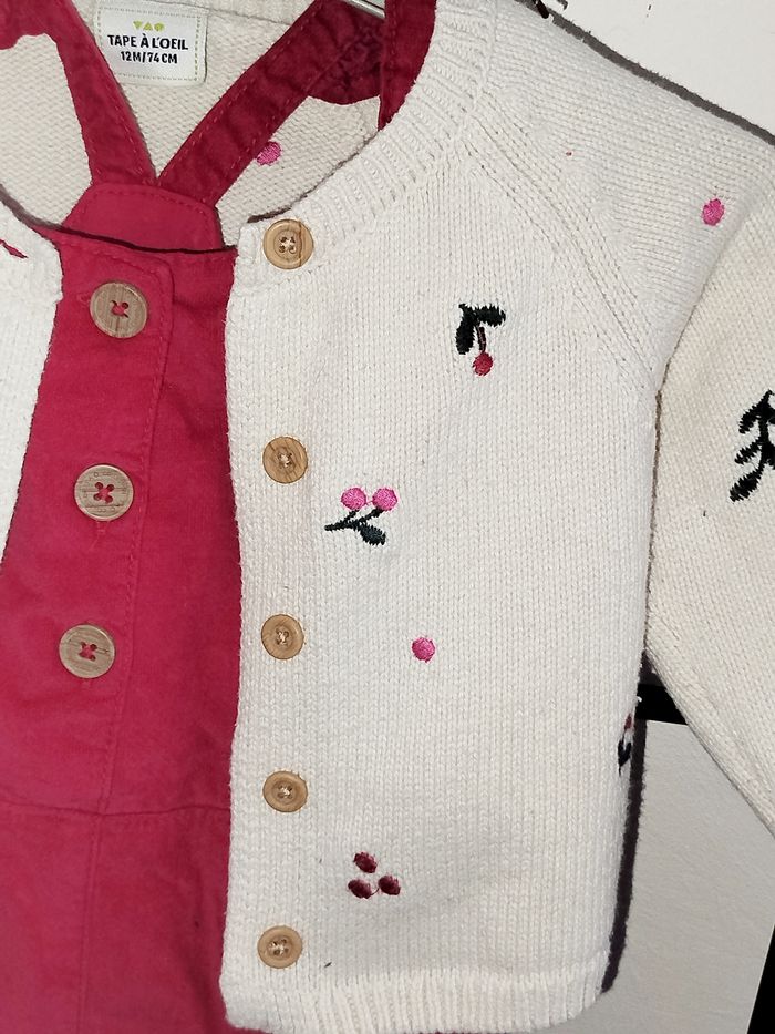 🎄 Tape à l'oeil Ensemble Fille 12 mois - photo numéro 2