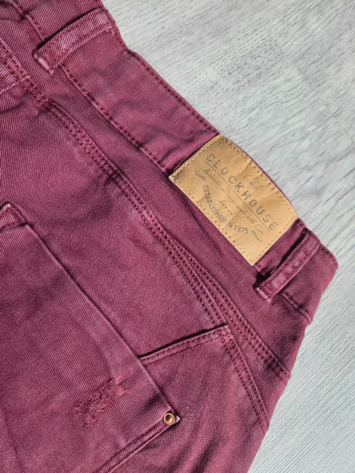 Short bordeaux ckh - taille L - photo numéro 6