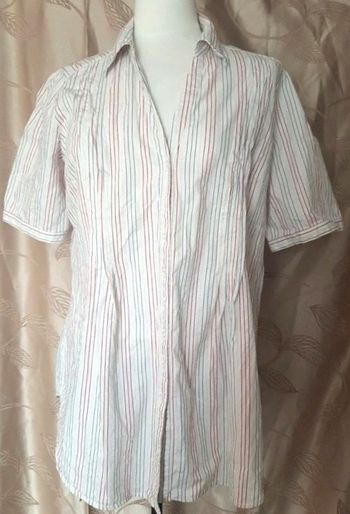 Chemise cintrée MC femme 44/46 - XXL