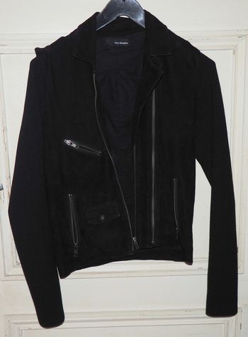 perfecto The Kooples en daim et tissu taille XS