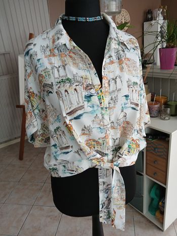 Chemisier  viscose T44.