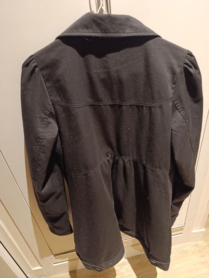 Veste mi-longue noire femme 40 - photo numéro 3