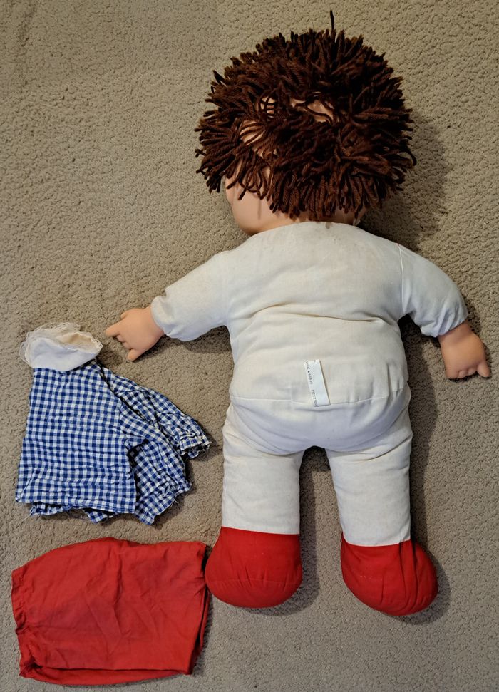 🪆 Ancien poupon clown 60cm - Gerca France - photo numéro 4