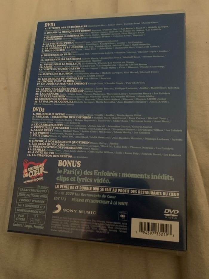 DVD les enfoires - photo numéro 2