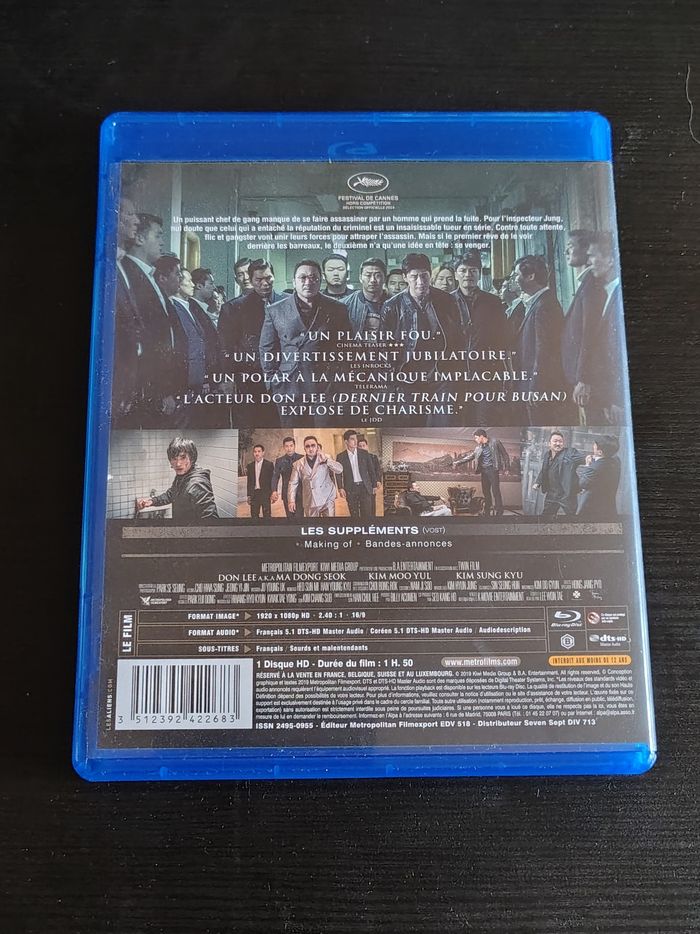 Blu Ray Le Gangster, Le Flic et l'Assassin (Lee Won-Tae, Kim Moo-yul) - photo numéro 2