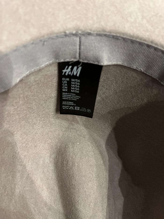 Chapeau gris H&M - photo numéro 4