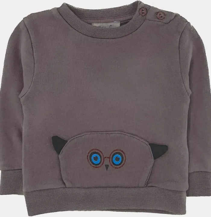 Pull 3 mois en coton Émile et Ida