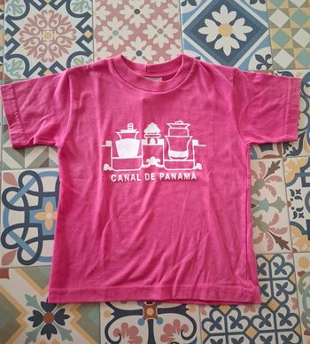 Tee-shirt manches courtes canal de panama