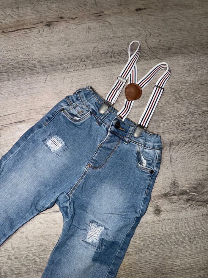 Jeans tape à l'œil 12 mois - photo numéro 2