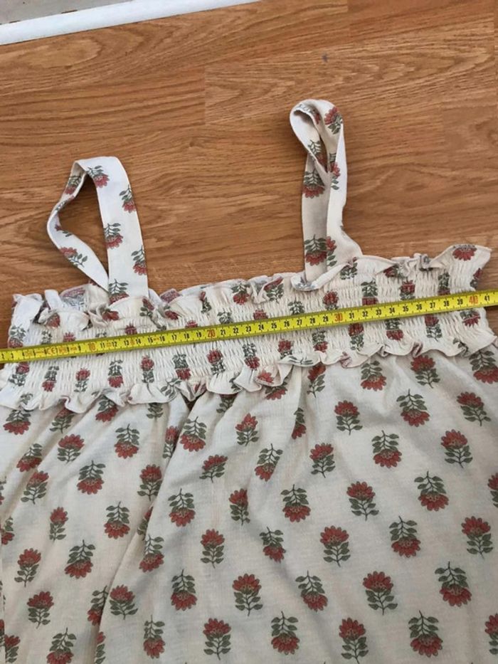 Robe mi longue fleurie - photo numéro 2