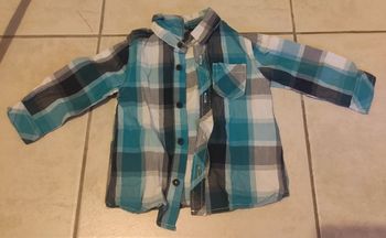 Chemise 9 mois manches longues