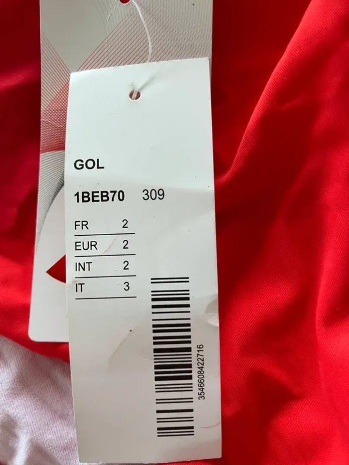 Bas maillot rouge Simone Pérèle neuf - photo numéro 2