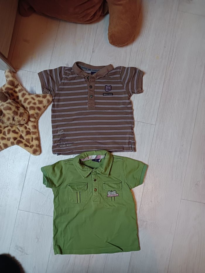 Lot 2 polos manches courtes 24 mois - photo numéro 6