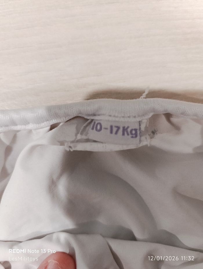 Lot de 2 couches sandy's taille L bambou et 2 surcouches - photo numéro 4