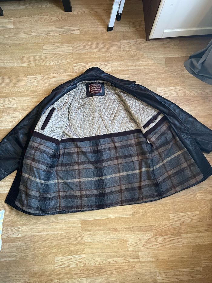 Veste en cuir vintage marque MARLBORO - photo numéro 6