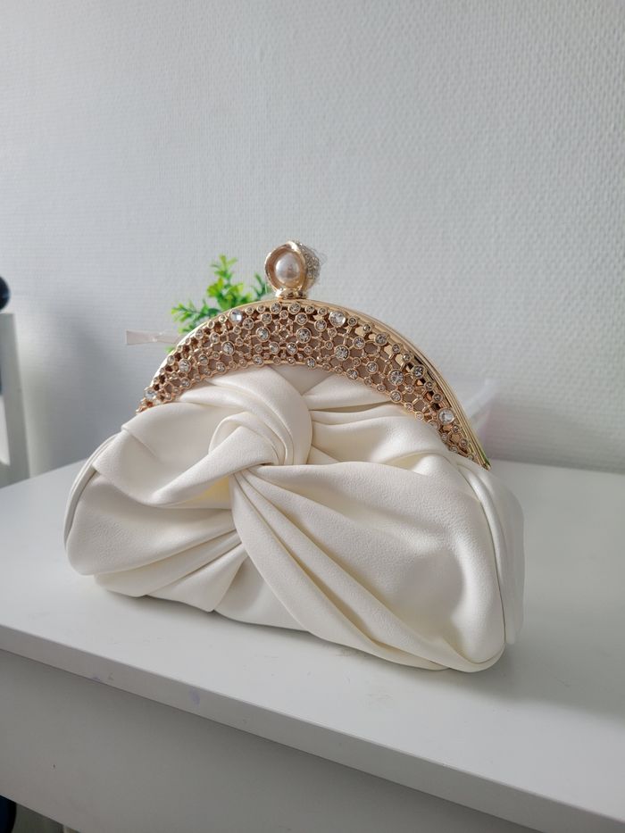 Sac à main femme blanc - photo numéro 3