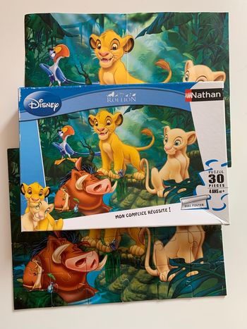Puzzle Disney 30 pièces Roi lion