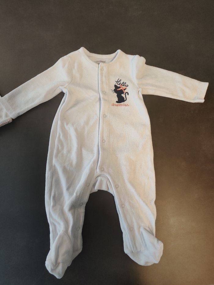 Lot de 4 pyjamas chauds bébé mixtes + bonnet Disney – Taille 9 mois - photo numéro 5