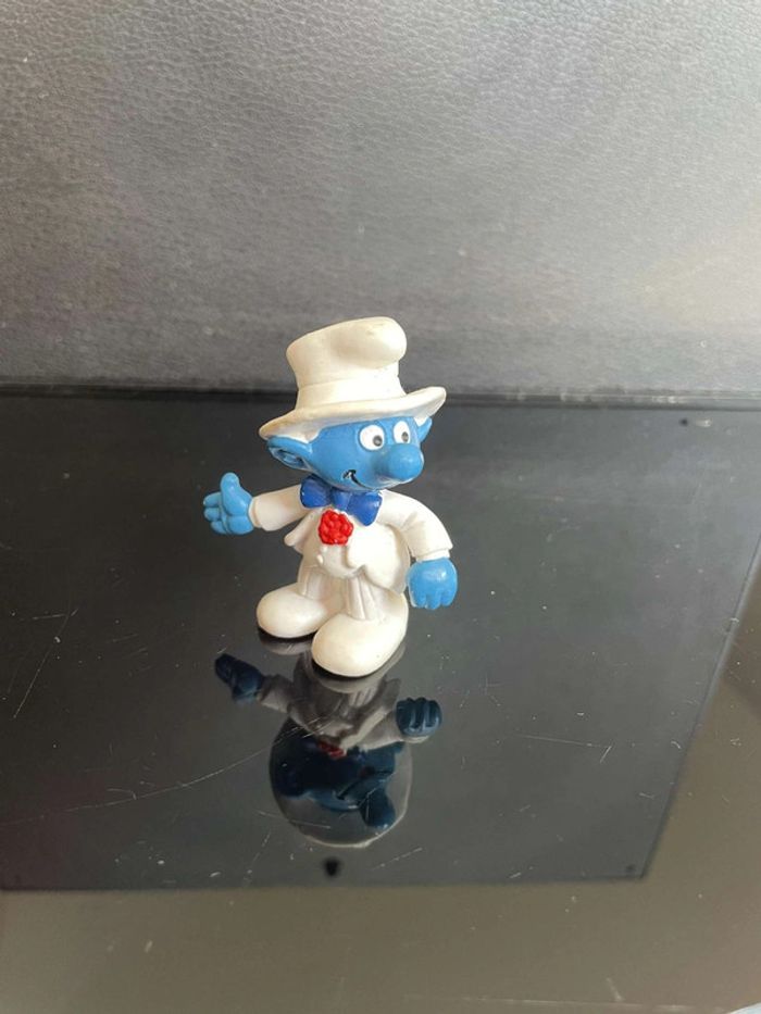 Figurine Vintage Schtroumpfs Marié Schleich 1991