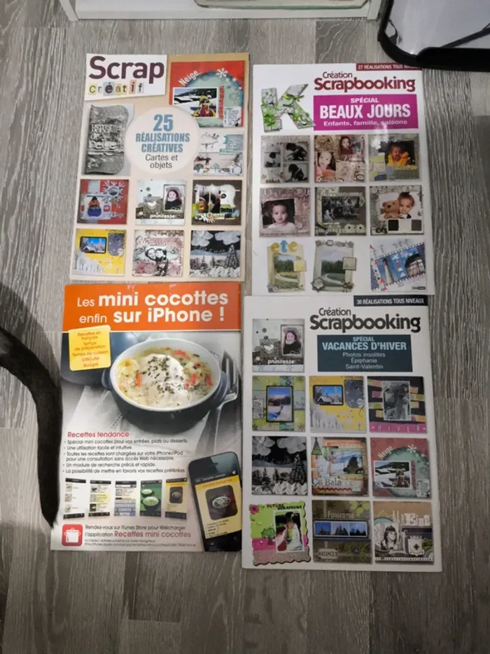 Lot de 4 livres de scrapbooking - photo numéro 6