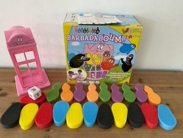 Jeu de société enfants Barbapapa BARBADABOUM Dujardin - photo numéro 3