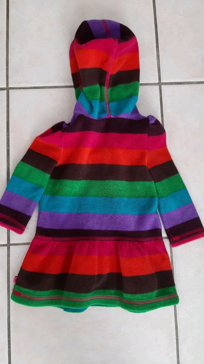 Robe à capuche manche longue fille - photo numéro 5