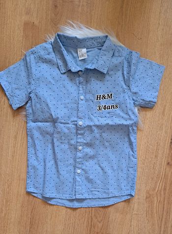 chemisette h&m 3ans 👦