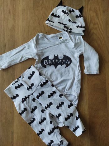 Ensemble H&M Batman 3 mois