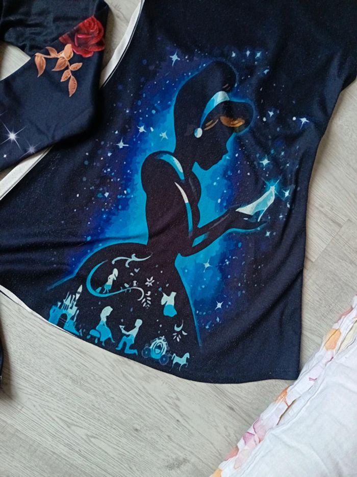 Robe 14 ans sans manche et  14 ans fille manche longue Disney cendrillon belle bête - photo numéro 11