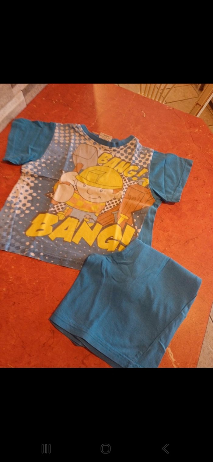 Pyjashort garçon taille 3 ans