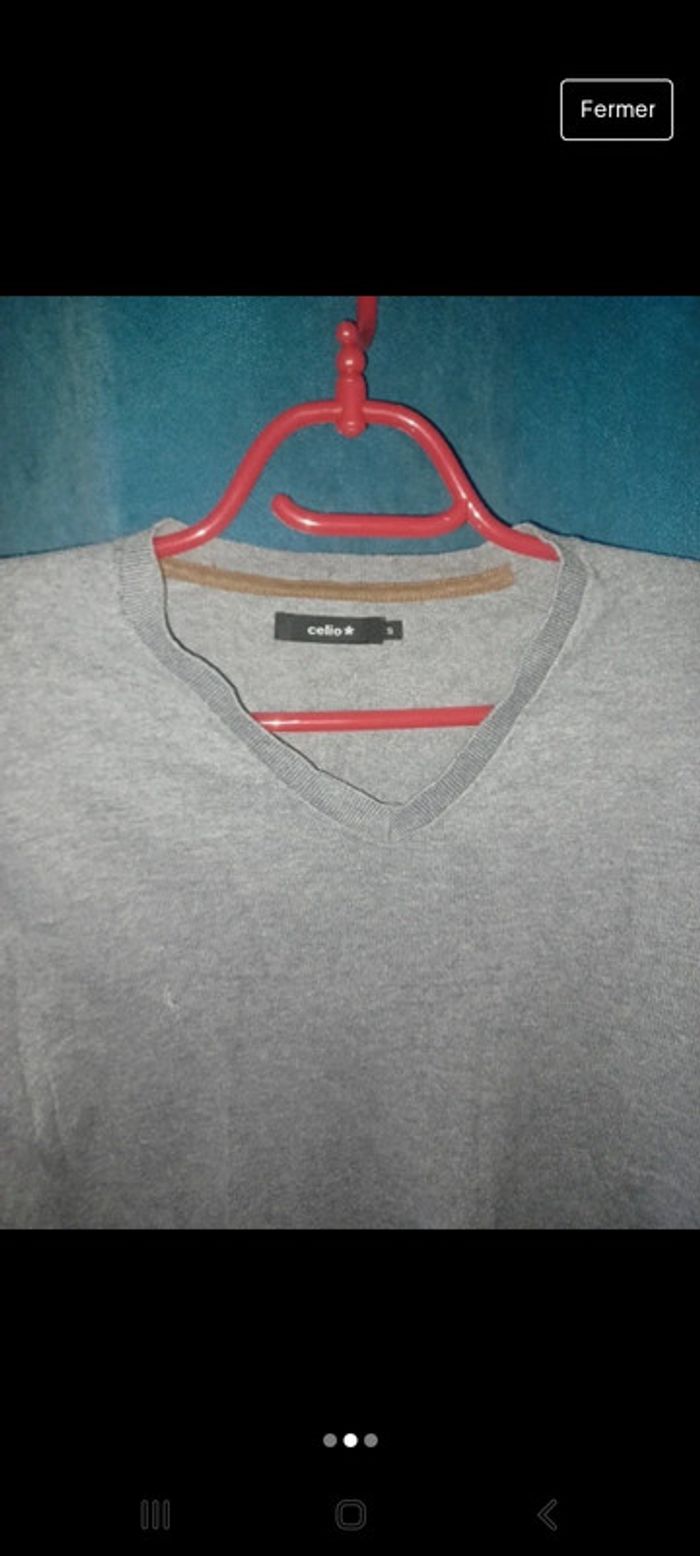 T-shirt manche longues celio - photo numéro 2