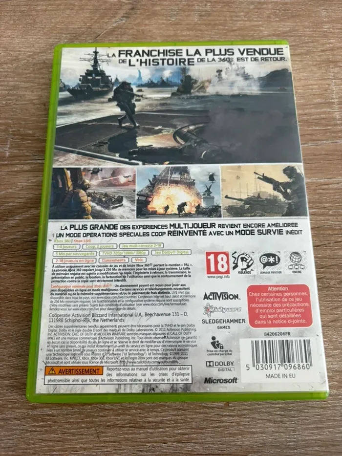 Call of duty modern warfare 3 xbox 360 - photo numéro 3