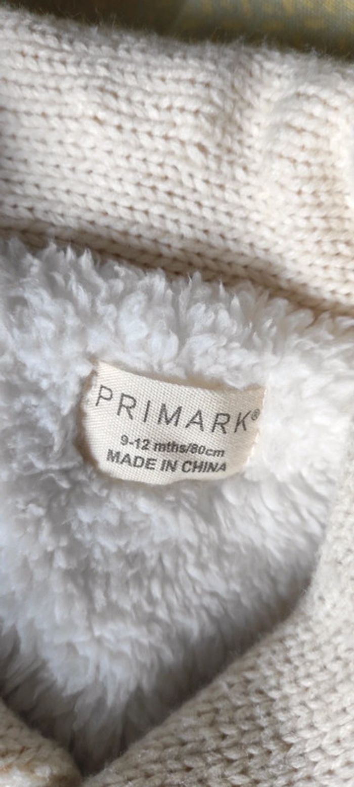 Gilet maille doublé polaire doux - photo numéro 4