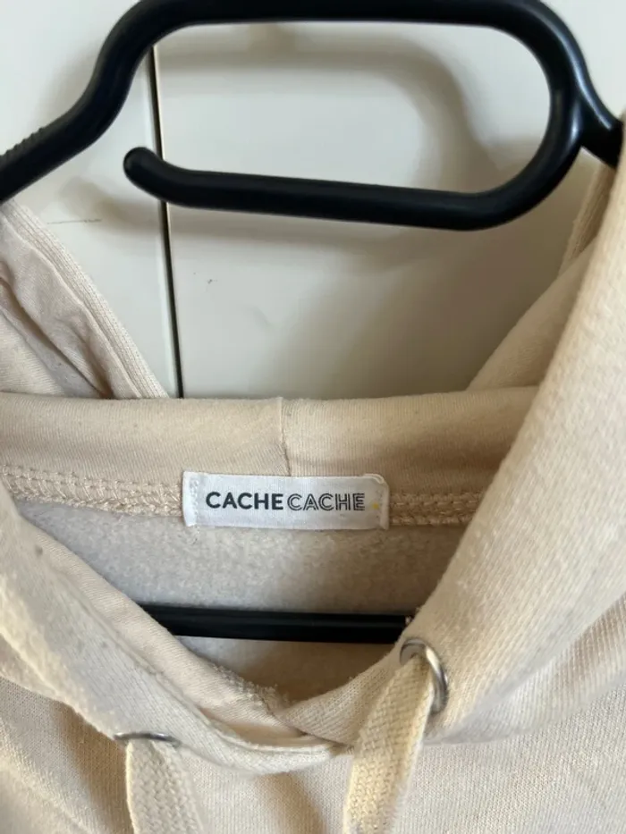 Sweat à capuche cache cache - photo numéro 3