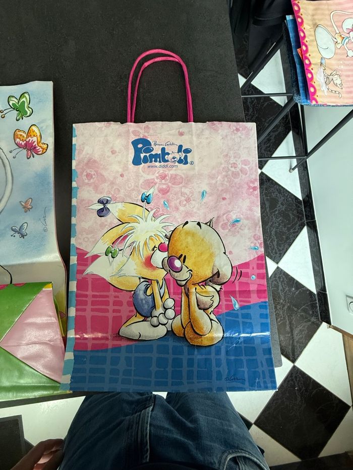 Lot de trois sacs, pochettes diddl - photo numéro 7
