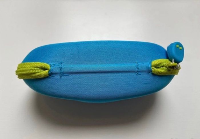 Étui à lunettes coque rigide bleu turquoise Décathlon - photo numéro 6