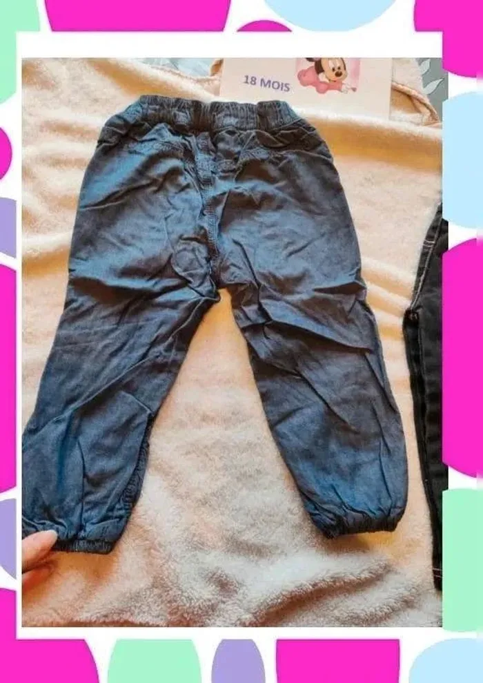 Lot de 4 pantalons 18 mois - photo numéro 15