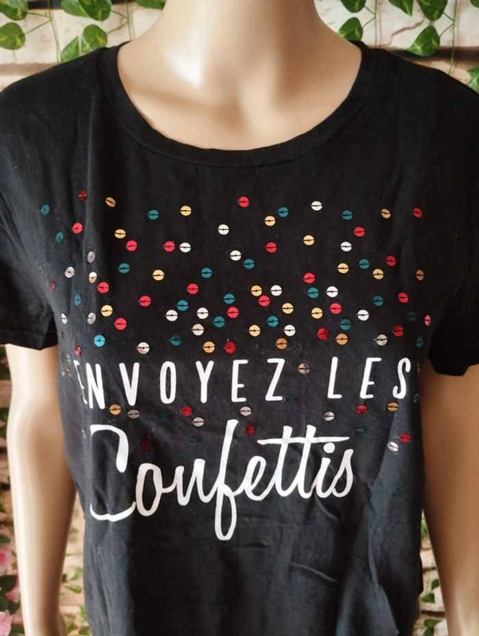 🌸Tshirt Mc Sequins 🌸Kiabi 🌸Taille 40🌸 - photo numéro 2
