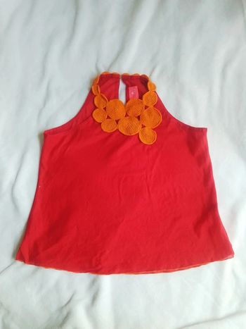Top rouge xs