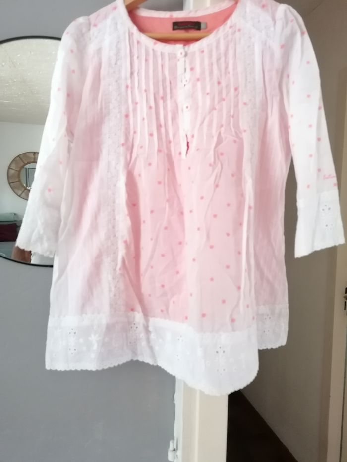 Blouse manches 3 /4 Doublé catimini 12ans