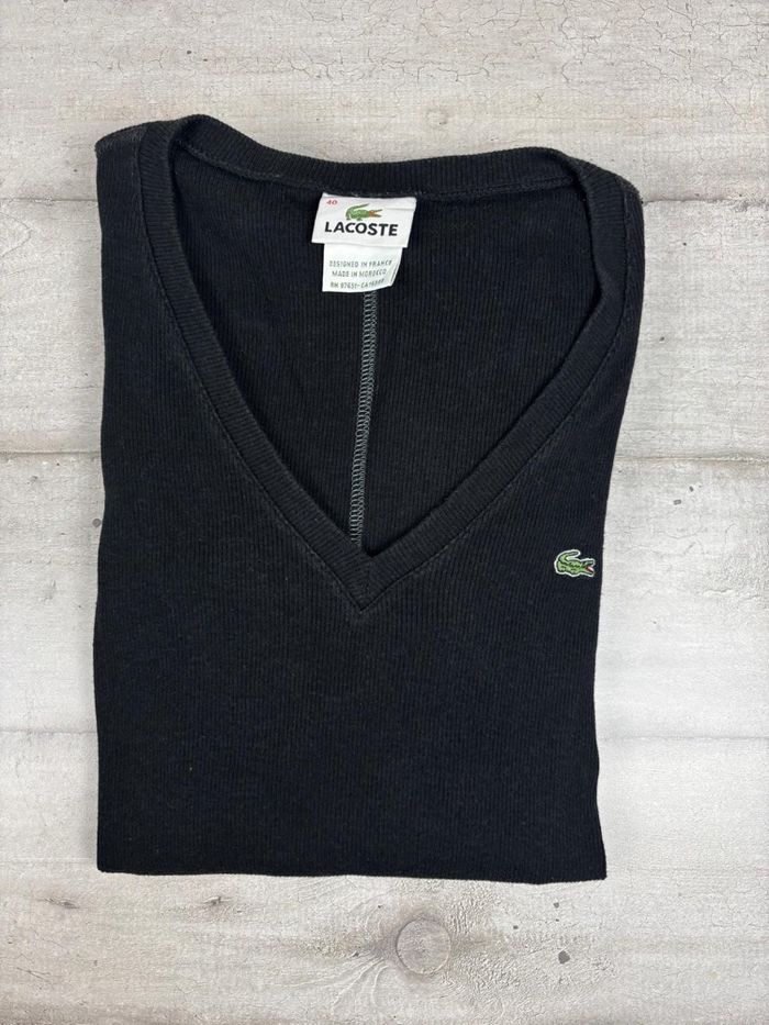 Sweat pull Lacoste femmes noir taille 40 ou L