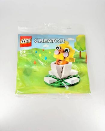 Lego Polybag Saisonnier (Réf. 30579) : Poussin de Pâques dans son Oeuf 🐣 - NEUF