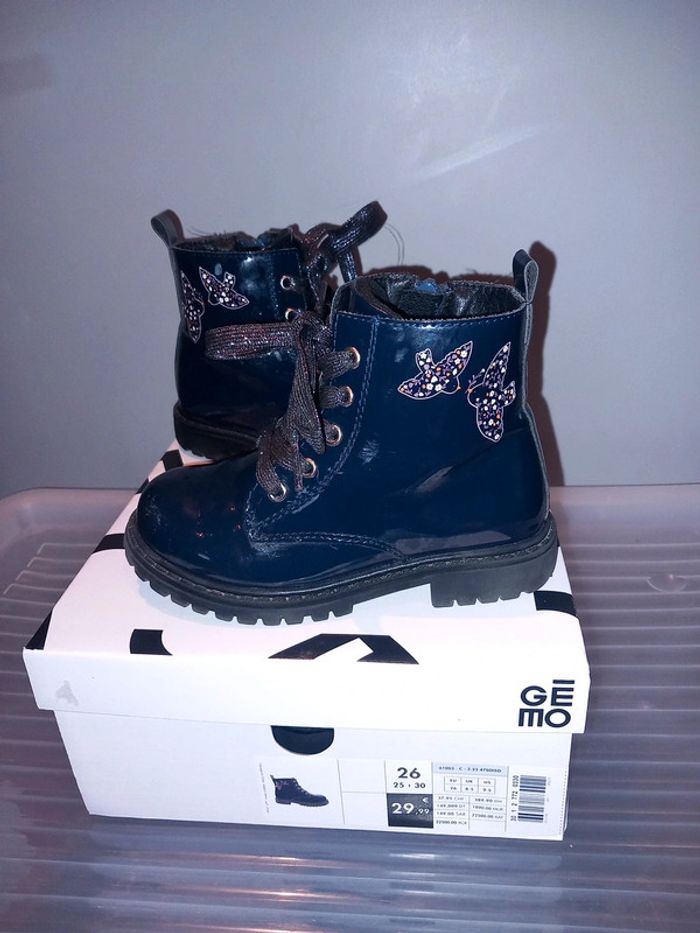 Bottines marine 26 - photo numéro 3