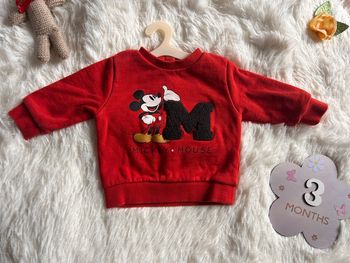 Sweat Mickey Mouse Disney Baby - 3 mois 🎈