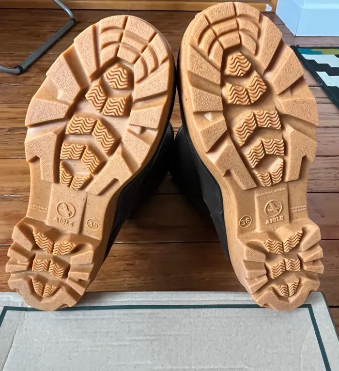 Bottes Aigle Chambord pro L2 marron foncé - photo numéro 3